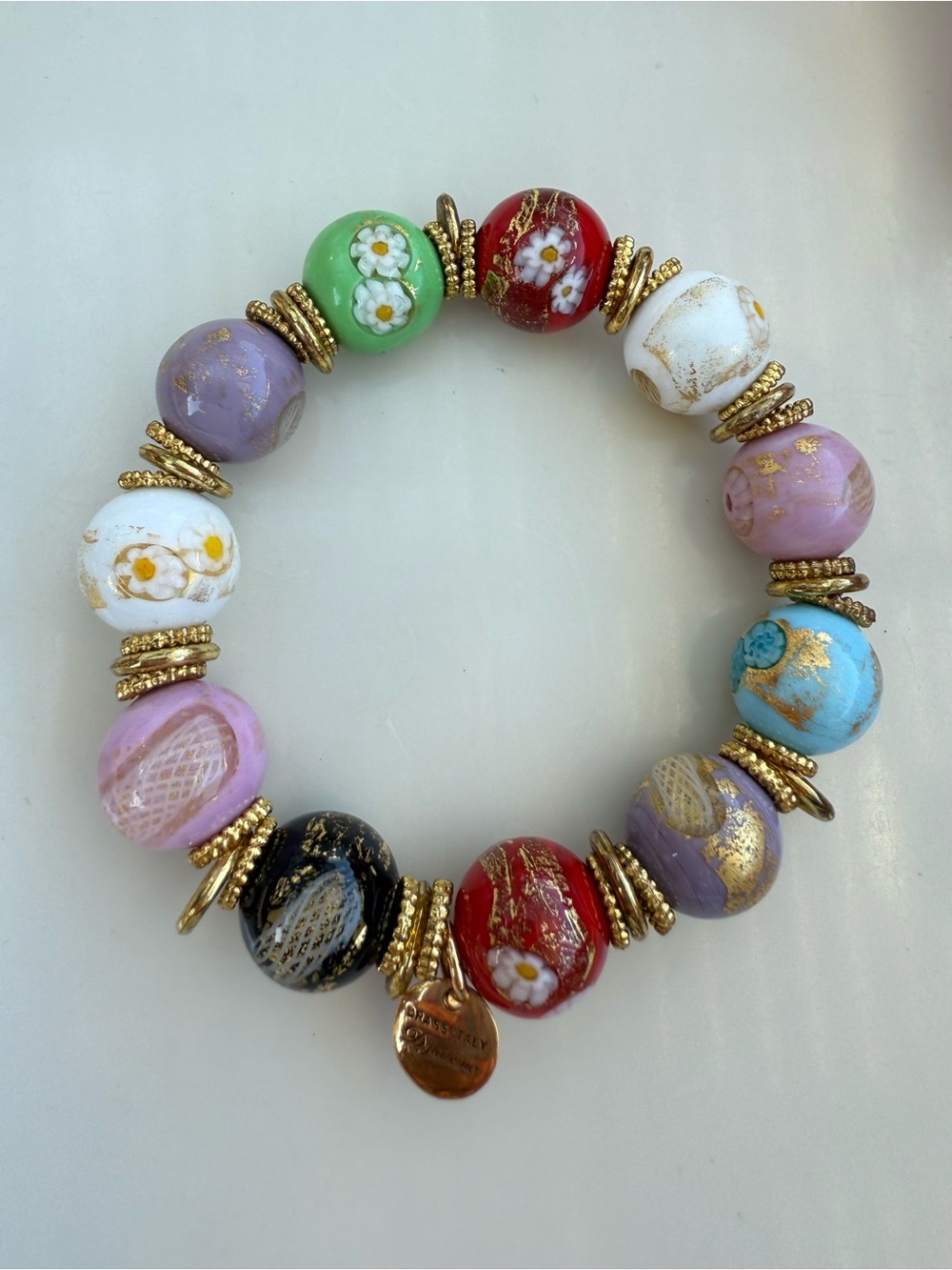 Dyadema Murano Glass Beads Bracelet